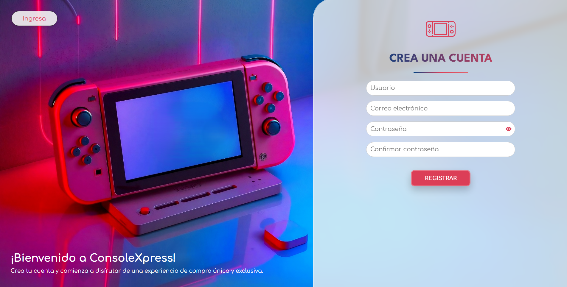 Mockup ConsoleXpress